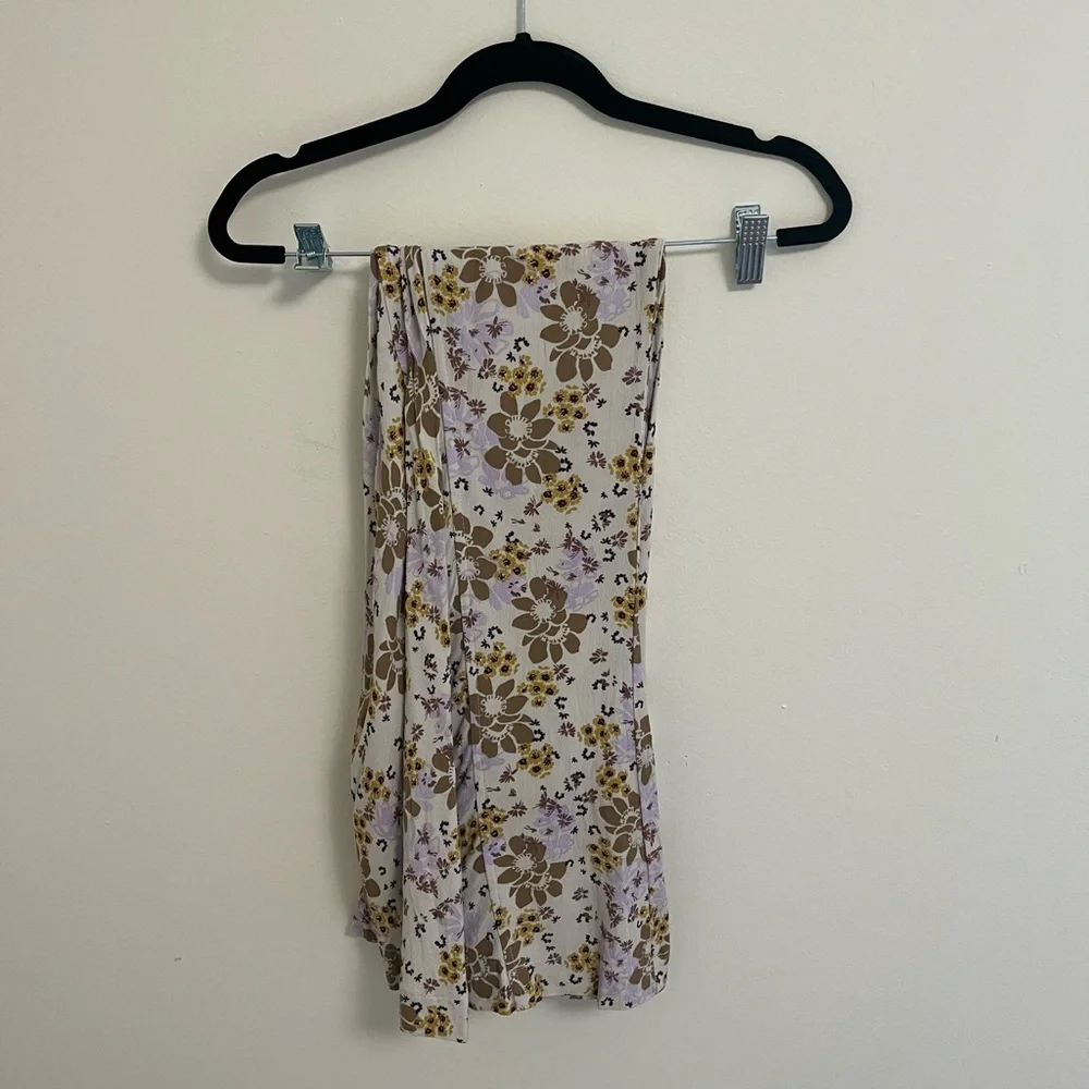 Free People Can't Take My Eyes Off You Floral Flare Pants, XS - Picture 15 of 16